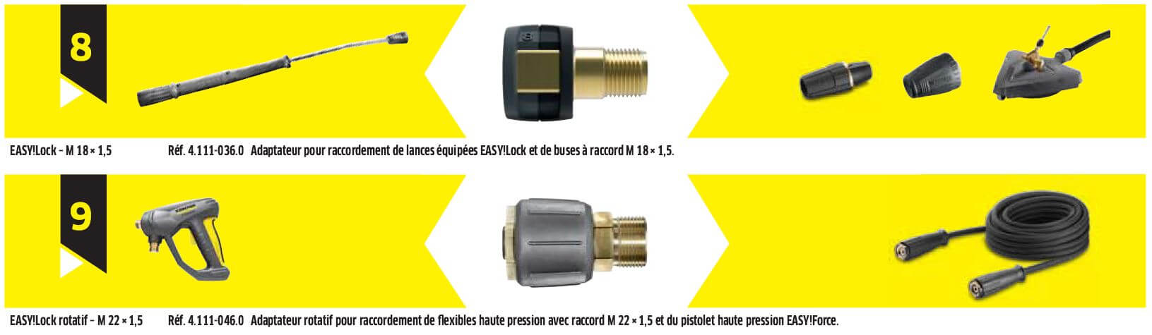 Raccord KARCHER EASY!Lock